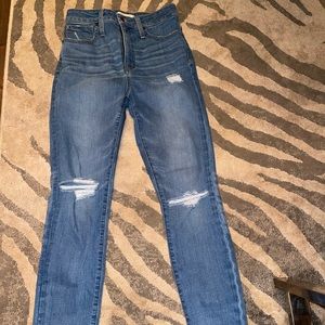 J Crew distressed denim size 27
